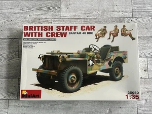 MiniArt - British Staff Car Bantam 40 BRC with Crew Model - 1/35 - kit 35050 - Picture 1 of 4