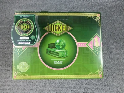 Wicked Movie Scentsy Wax Warmer + Wax Melt New Unopened Green - Image 1 of 4
