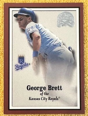 2000 Fleer Greats of the Game #21 ⚾️ HOF George Brett ⚾️ Kansas City Royals 👑 - Image 1 of 4