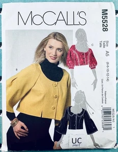 McCalls Schnittmuster 5528 Misses Cropped Jacke Gr. 6-14 UNCUT 2007 - Bild 1 von 2