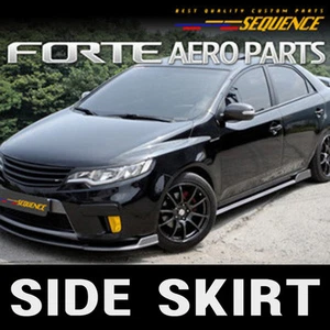 Side Body Skirt Lip Bumper Tuning UNPAINTED For 08 09 10 11 12 Kia Forte - Picture 1 of 1