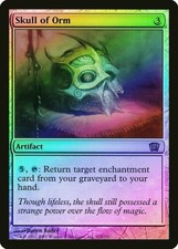 MTG 1x FOIL SKULL OF ORM 8th Edition LP