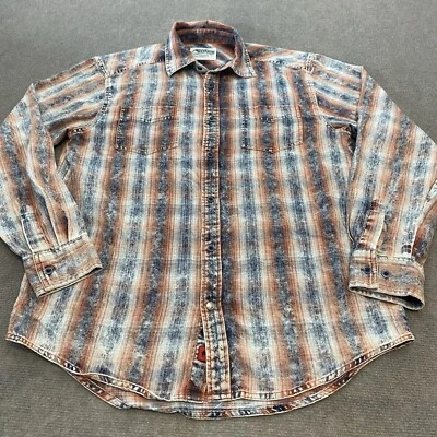 Mountain Khakis Plaid Long Sleeve Shirt Jackson Hole Wyoming Mens M Southwestern - Image 1 of 4