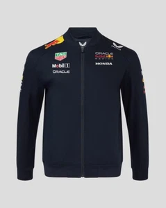 Red Bull Racing F1 2025 Official Team Bomber Jacket Navy - Picture 1 of 7