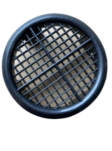 Push-in Soffit Vent - Black 70mm - Picture 1 of 2