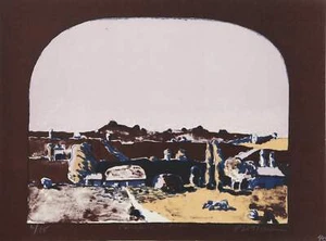 Linda Plotkin, Purple Cow, Screenprint, signed, titled and numbered in pencil - Picture 1 of 6