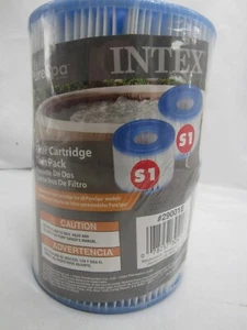 Intex PureSpa Type S1 Filter Cartridge Spa Replacement Cartridges, 2 Pack - Picture 1 of 6