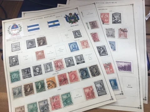ICOLLECTZONE Valuable Argentina Collection on album pages  ( A003) Cover