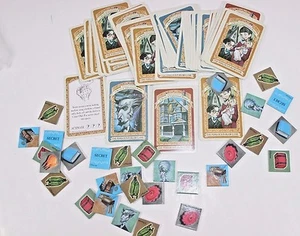 Repuesto de fichas de juego de Lemony Snicket's artesanías reserva de chatarra arte alterado - Imagen 1 de 5