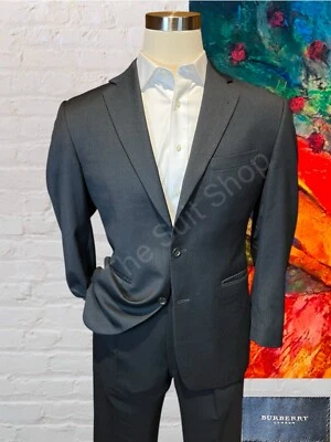 Burberry London 39с уголь серый супер 100s Blazer спортивная куртка пальто - Изображение 1 из 4