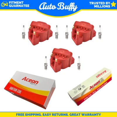 7805-1201J-BUNDLE-1 Aceon Ignition Coil Kit for Isuzu Rodeo Trooper 1993-1994 - Image 1 of 2