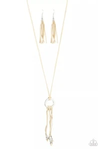 Paparazzi Feel at HOMESPUN - White - Necklace - Picture 1 of 2