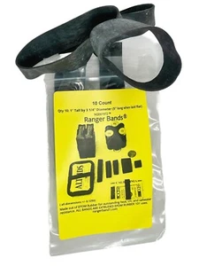Bandas tácticas de goma Ranger Bands® 10 XX LG de alta resistencia EPDM equipo de supervivencia EE. UU. - Imagen 1 de 4