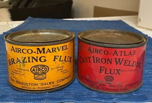 Vintage Airco Marvel Atlas Flux Can For Welding Cast Iron Brazing Torches 3B - Bild 1 von 4
