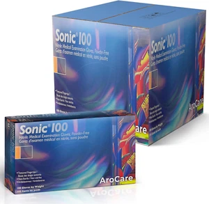 1000pcs/Box Blue Nitrile Gloves, Powder and Latex Free, 4 Mil Disposable gloves - Picture 1 of 16