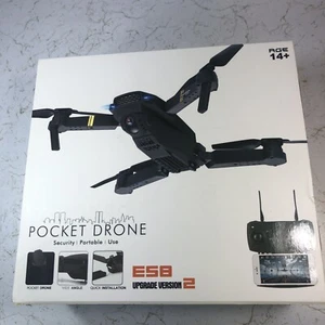 4K Drone HD Wide Angle Camera Drone WiFi E58 Foldable RC Quadcopter Batteries - Picture 1 of 5