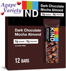 KIND Healthy Snack Bar, Dark Chocolate Mocha Almond, 5g Sugar | Protein,... 