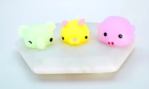 Squishy Mini Toys Party Favors Kid Mini Animals Bear Stress Relievers Squishies - Picture 1 of 4