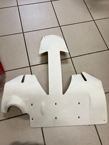 Ski-Doo Nuevo FABRICANTE DE EQUIPOS ORIGINALES Placa Extrema BLANCA 860200330 - Imagen 1 de 3