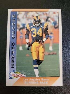 1991 Pacific Marcus Dupree #248 Los Angeles Rams A1 - Image 1 of 2