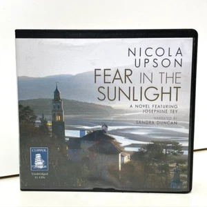 Fear In The Sunlight CD Audiobook by Nicola Upson Murder Mystery Unabridged - Picture 1 of 5