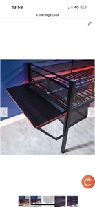 Sanctum Mid Sleeper Gaming Bed Bunk with Gaming Desk - Picture 1 of 4