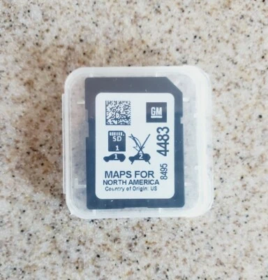 2019-2022 CHEVROLET GMC NAVIGATION SD CARD 8495 4483 FACTORY GM OEM - Image 1 of 2