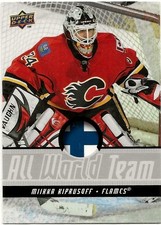 Miikka Kiprusoff  Finland  08/09 Upper Deck  #AWT13  All World Team SP - Insert