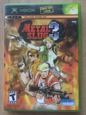 Metal Slug 3 XBOX Complete 100% Authentic (Microsoft Xbox, 2004)