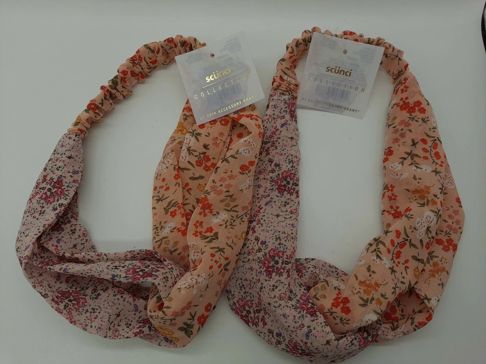 Pack de 2 - Envoltura para la cabeza colección Scunci Trend - 1 pieza Foto 1 de 1