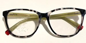 Christian Siriano Eyeglass Frames Only Amber Gray Tortoise GRYTT 55-16-140 - Picture 1 of 12