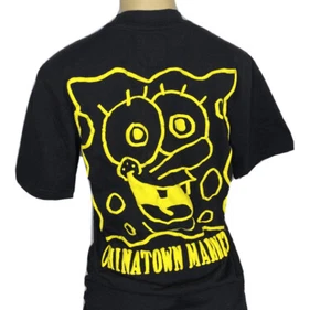 Chinatown Market x Spongebob Squarepants Shirt Big Logo Retro SS Black Sz S - Picture 1 of 7