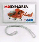 McDonnell Douglas Helicopter baggage tag MD Explorer, MD 520n, Double-sided