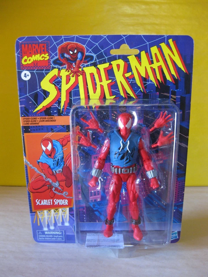 HASBRO Marvel Legends Series Spider-man Retro Scarlet Spider Spider-Boy