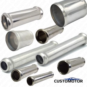Connectors from 6 to 90mm in-out Diameters Rolled Edges. Stainless Steel - Picture 1 of 31