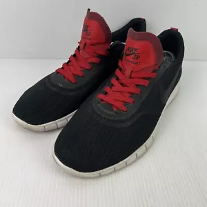 Nike SB Paul Rodriguez 9 R/R Lunarlon Sneakers Mens US 12 Black/Red 749564-006 - Foto 1 di 6