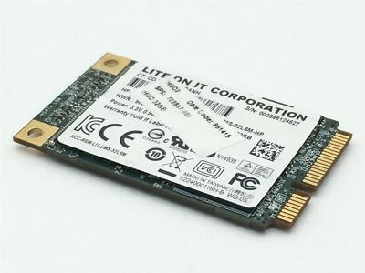 32GB Msata SSD LITE-ON LMS-32L6M-HP Solid State Drive 717771-001 702867-001 - Bild 1 von 3