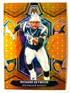 2024 Panini Mosaic Richard Seymour Honeycomb Prizm Card #245 SSP Patriots Legend - Picture 1 of 3