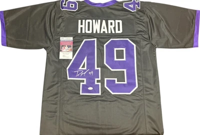 Kansas State Wildcats Darren Howard Signed Custom Jersey JSA Certified - Image 1 of 2