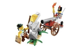 LEGO Pirates: Cannon Battle (6239), 100% Complete w/ Instructions
