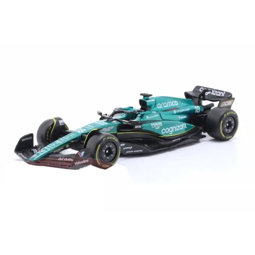 ASTON MARTIN F1 AMR23 Modello Auto LANCE STROLL nr 18 2023 12cm 1/43 Bburago