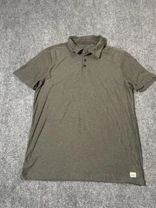 Vuori Poloshirt Herren Large grün meliert Performance Golf kurzarm sportlich - Bild 1 von 7