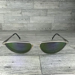 Gafas de sol Nikon vintage años 90 con marco de metal hechas en Japón 59-17-130 NK4936-2 - Imagen 1 de 7