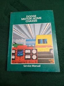 1978 1979 Dodge Motor Home Chassis Service Manual Chrysler M300 M400 M500 M600 - Foto 1 di 7