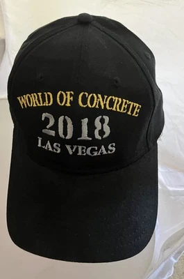 Gorra World Of Concrete Las Vegas NV Ball Hat Correa Ajustable Trasera 2018 Nueva con Etiquetas Foto 1 de 4