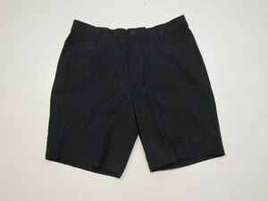 BANANA REPUBLIC Mens Black Comfort Flat Front Shorts Sz 34 NWT - Picture 1 of 3