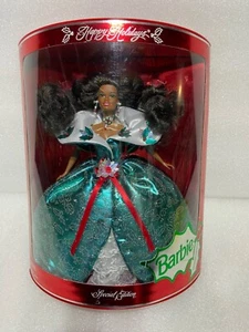 Vintage 1995 Special Edition Happy Holiday Barbie 10824 von Mattel Box beschädigt - Bild 1 von 5