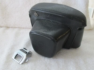 Asahi Pentax Spotmatic Flash Shoe Accessory Mount Adapter & Pebble Leather Case - Image 1 of 4