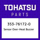 353-76172-0 Tohatsu Sensor over-heat buzzer 353761720, New Genuine OEM Part