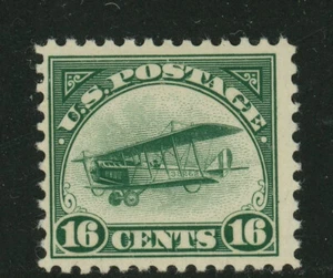USA Scott # C2 F-VF OG NH MNH Fresh Color 16c BOB Air Mail US Stamp cat $120 - Picture 1 of 2
